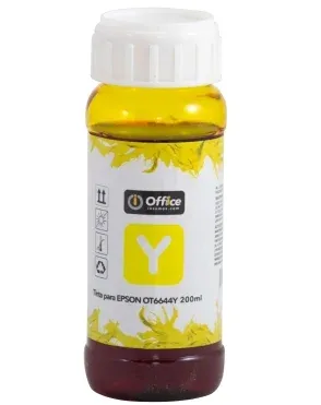 Tinta para impresora Epson 664 200ML Amarillo Office
