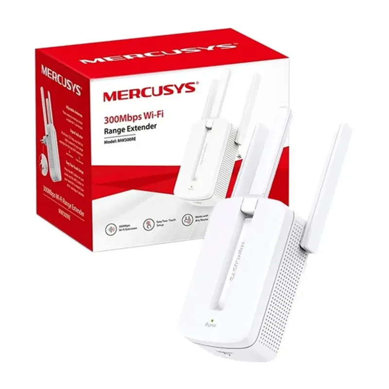 Repetidor Wifi Mercusys MW300RE 300MBPS