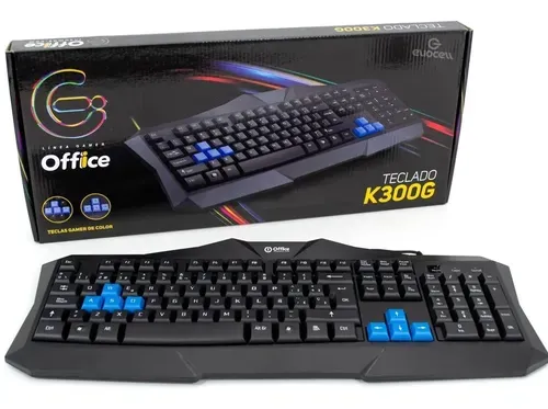 Teclado USB Gamer Office K300G