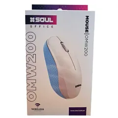 Mouse Inalambrico Soul OMW200 Blanco