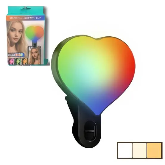 Aro de Selfie DY-04 RGB