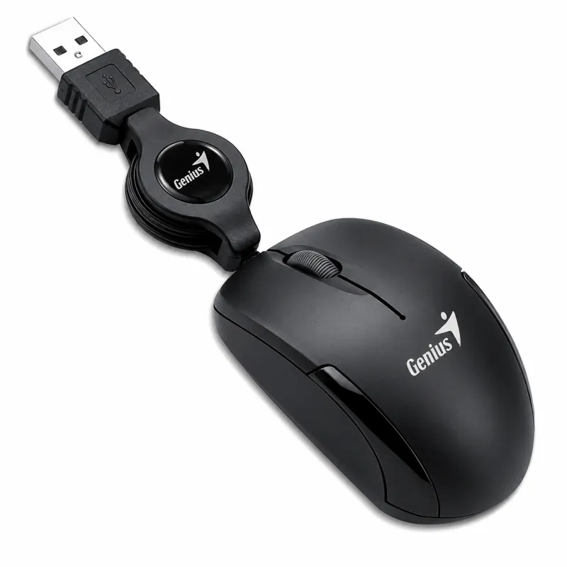 Mouse Usb Genius Mini Rectractil