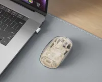 MOUSE INALAMBRICO XO-M12 RECARGABLE GRIS — foto 2