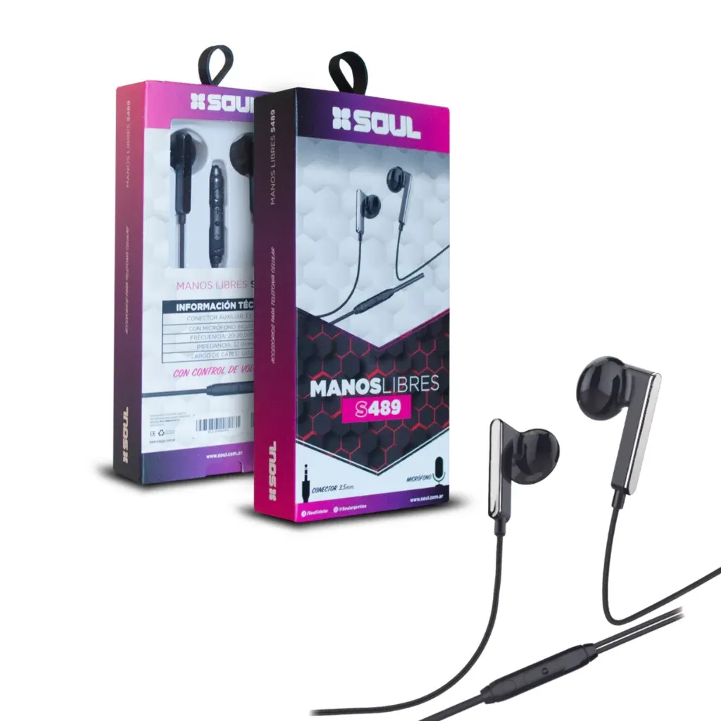 Auricular Soul S489 Blanco