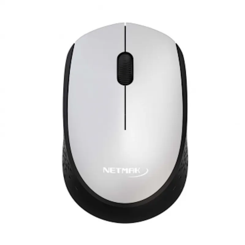 Mouse Inalámbrico Netmak M680 Gris Edge