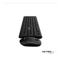KIT TECLADO Y MOUSE INALAMBRICO 2.4 NETMAX NM-KB760 — foto 2