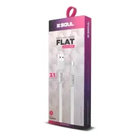 CABLE USB MICRO USB SOUL FLAT 3.1A