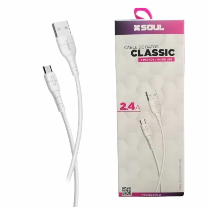Cable micro USB V8 Soul Classic