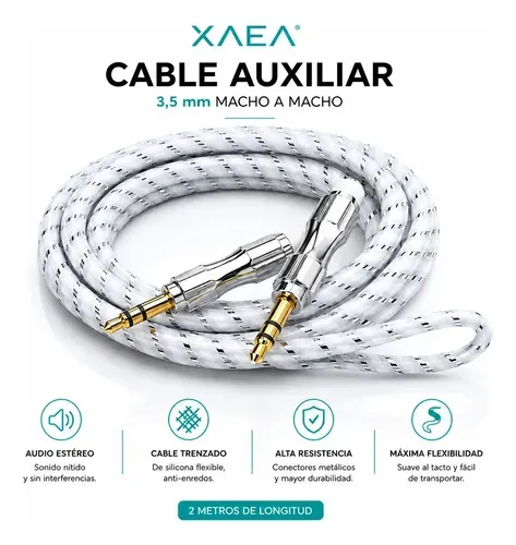Cable auxiliar XAEA Spin 2metros