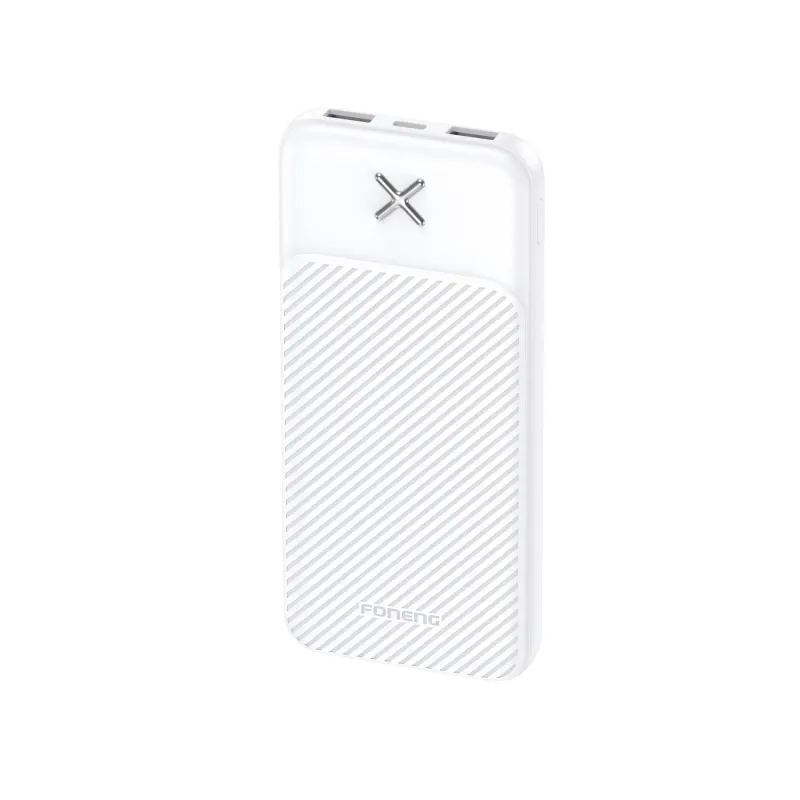 Powerbank 10000MAH Foneng 2 Usb Blanco