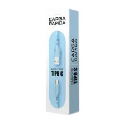CABLE USB TIPO C MODV-00CF CELESTE