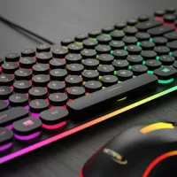 Kit Teclado Y Mouse Gamer Netmak Nm-Vortex Redond — foto 2