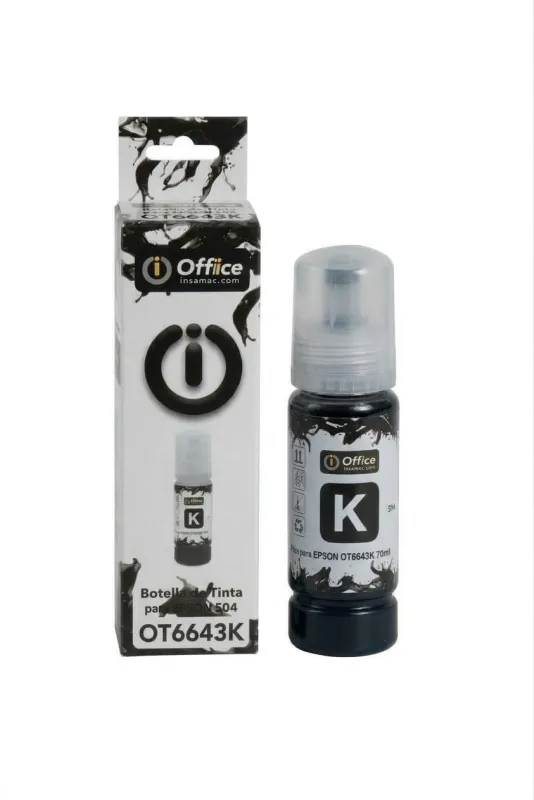 Tinta para impresora Epson 664 100ML Negro Office