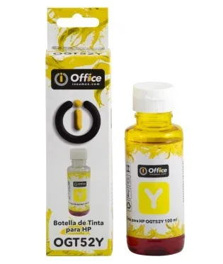 Tinta HP GT52 100ML Amarillo Office