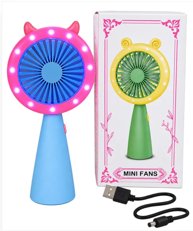 Ventilador Mini Fans Colores Varios