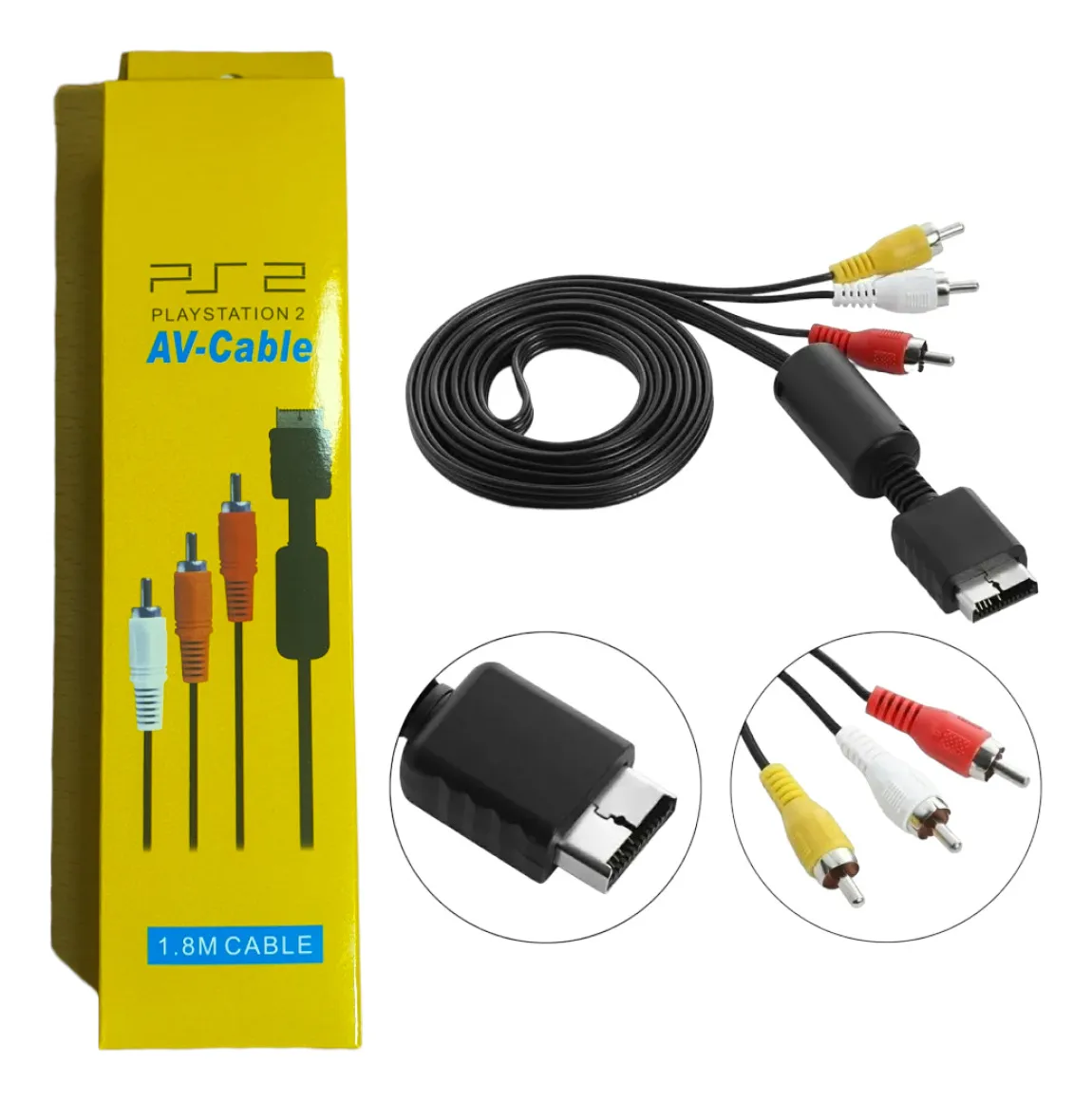 CABLE COMPONENTE PS2
