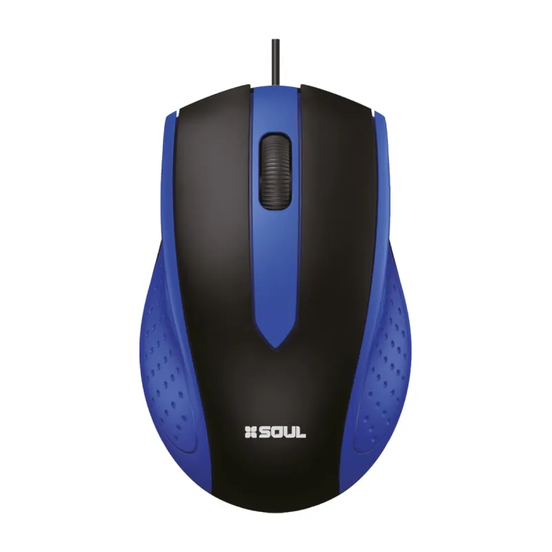Mouse Usb Soul OM200 Azul