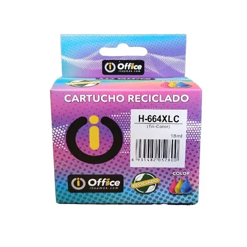 Cartucho de tinta HP 664XL Color Office