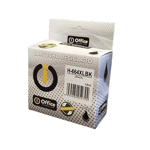 Cartucho de tinta HP 664XL Negro Office