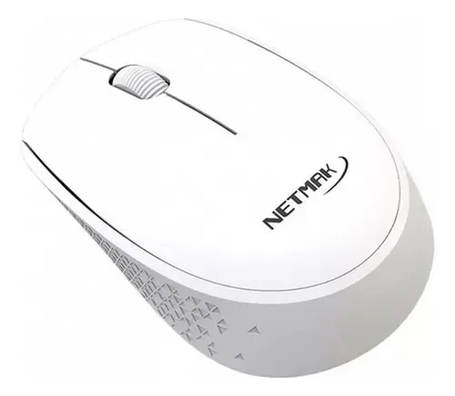 Mouse Inalambrico Netmak M680 Blanco Op Edge