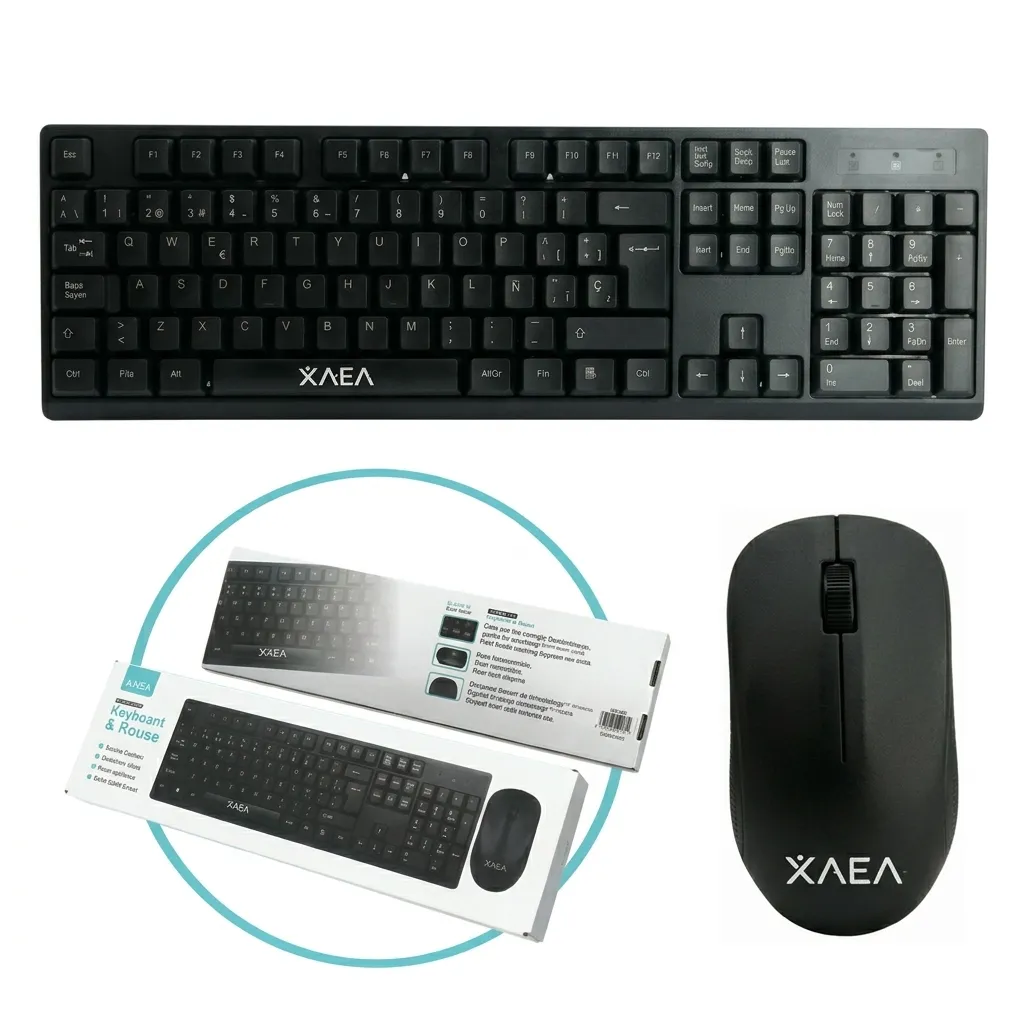 Kit TECLADO Y MOUSE Inalámbrico XAEA MOD-732
