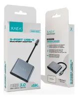 HUB USB TIPO C 3 Puertos HDMI+TC+USB 3.0 XAEA — foto 3