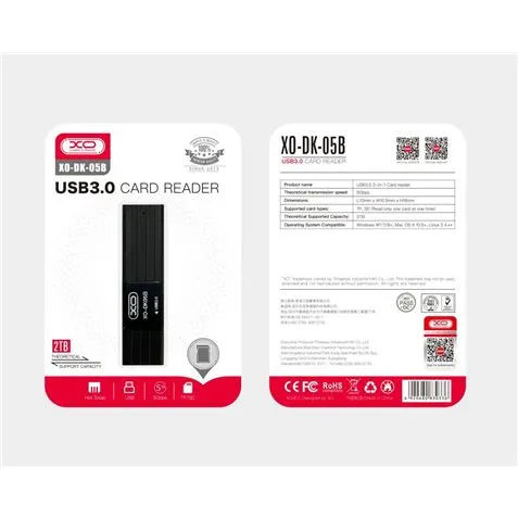 Lector De Sd Usb 3.0 XO-DK-05B