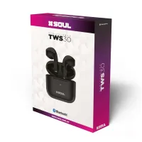 AURICULARES INALAMBRICOS SOUL TWS30 NEGRO — foto 2