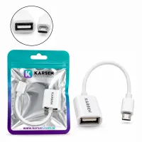 Cable OTG Micro USB V8 Karsen
